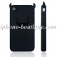 Coque de protection démon noir silicone iphone 4 et 4s