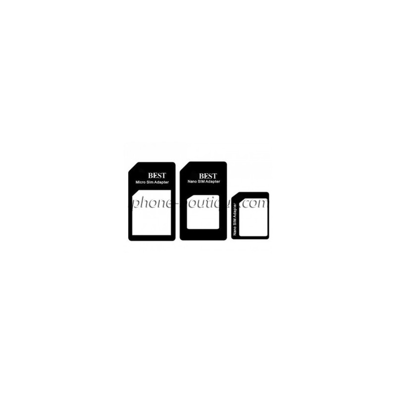 Adaptateur carte Nano SIM 4 en 1 vers Micro Standard, pour iPhone 5 5s 6 6s  Plus SE 5C xiaomi redmi 3s 4 3 – les meilleurs produits dans la boutique en  ligne Joom Geek