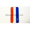 Vitre arrière drapeau français iphone 4﻿