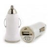 Chargeur blanc USB allume cigare iPhone