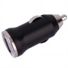 Chargeur adaptateur USB noir allume cigare iPhone