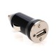 Chargeur USB noir allume cigare iPhone