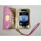 étui coque rabattable style sac à main Michael Kors   pink rose iPhone  