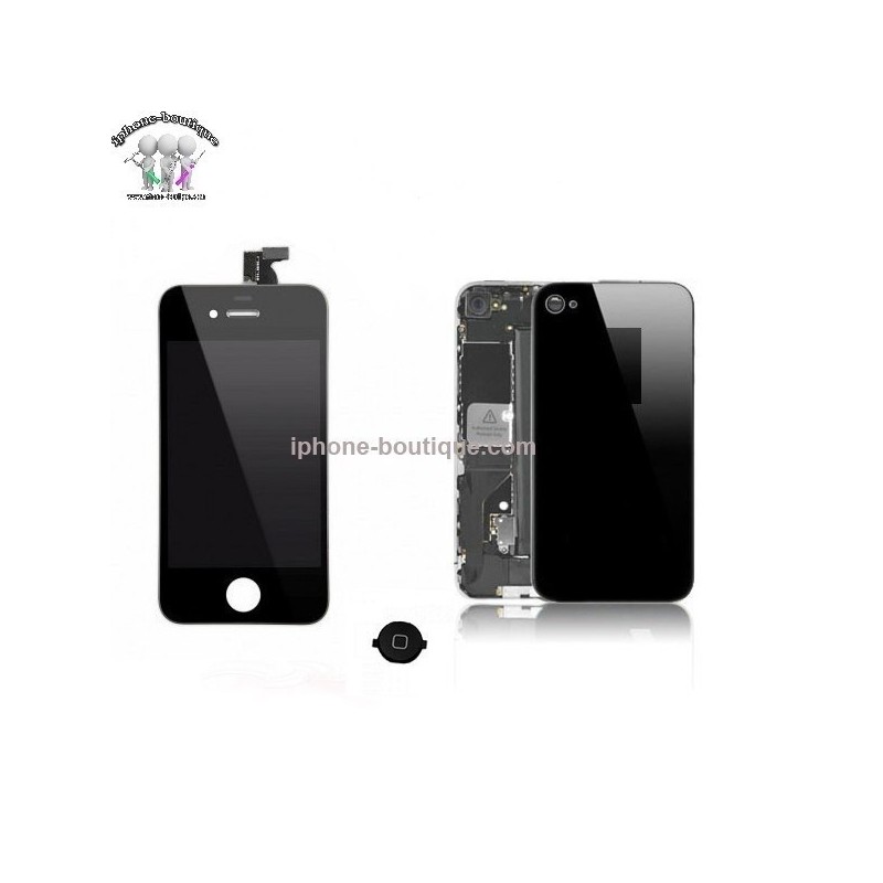 Kit écran complet (LCD + vitre) pour iPhone 4 Blanc - Pièce