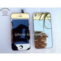 ★ iPhone 4S ★ Kit complet (Avant-Arrière) OR MIROIR