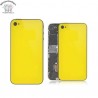 ★ iPhone 4 ★ Vitre arrière JAUNE