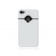 Coque design de protection blanche pour iPhone 4 / 4S