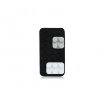 Coque Block en silicone Noire - iPhone 4 / 4S
