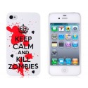 Coque rigide "Keep Calm and kill Zombies" - iPhone 5 / 5S