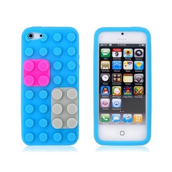 Coque Block en silicone Bleue ciel - iPhone 5 / 5S