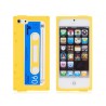 Coque Casette en silicone Jaune - iPhone 5/5S