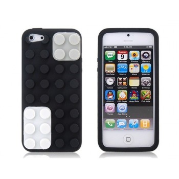 Coque Block en silicone Noire - iPhone 5 / 5S