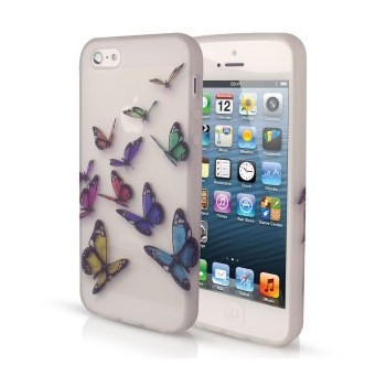Coque Papillon en plastique rigide - iPhone 5 / 5S