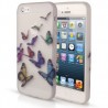 Coque Papillon en plastique rigide - iPhone 5 / 5S