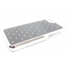 Coque Noire Matelassé avec Strass en plastique rigide - iPhone 5 / 5S