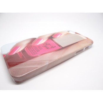 Coque Nail Art Rose en plastique rigide - iPhone 5 / 5S