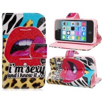 Etui portefeuille "i'm sexy and i know it" - iPhone 4/4S