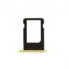 Slot support tiroir de nano carte SIM pour iphone 5C jaune