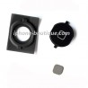 Complet bouton home noir support pastile iphone 4s